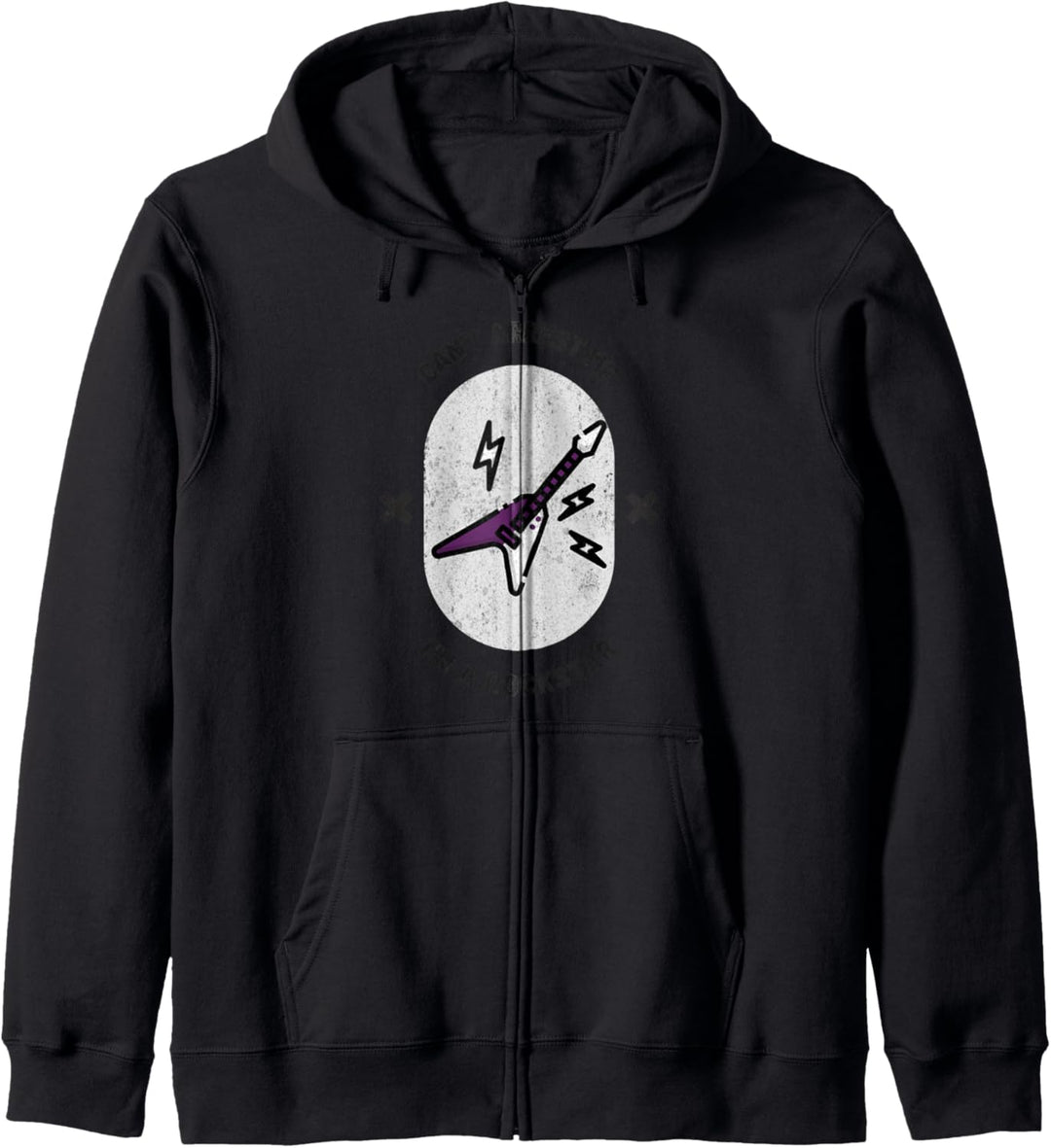 Musik Komisch Rockstar Gitarre Kapuzenjacke