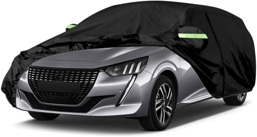 Autoabdeckung Wasserdicht Passend für 2012-2024 Peugeot 208 Hatchback Active Signature Tech Edition