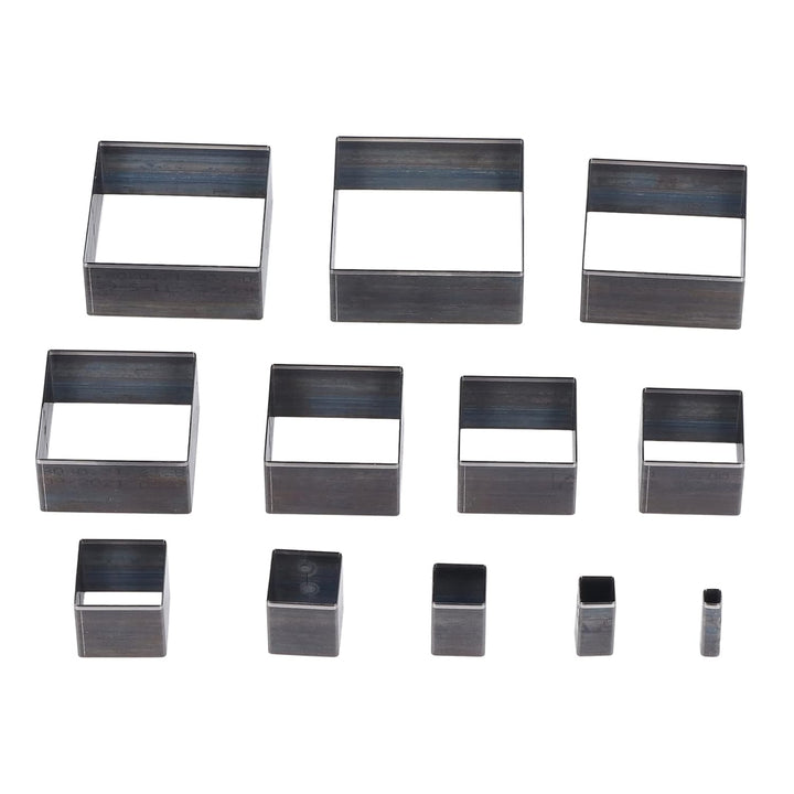 Leder Schneidwerkzeug, Quadratische Lederstanze 5 Mm Bis 60 Mm Stanze für Handgefertigtes DIY-Lederh