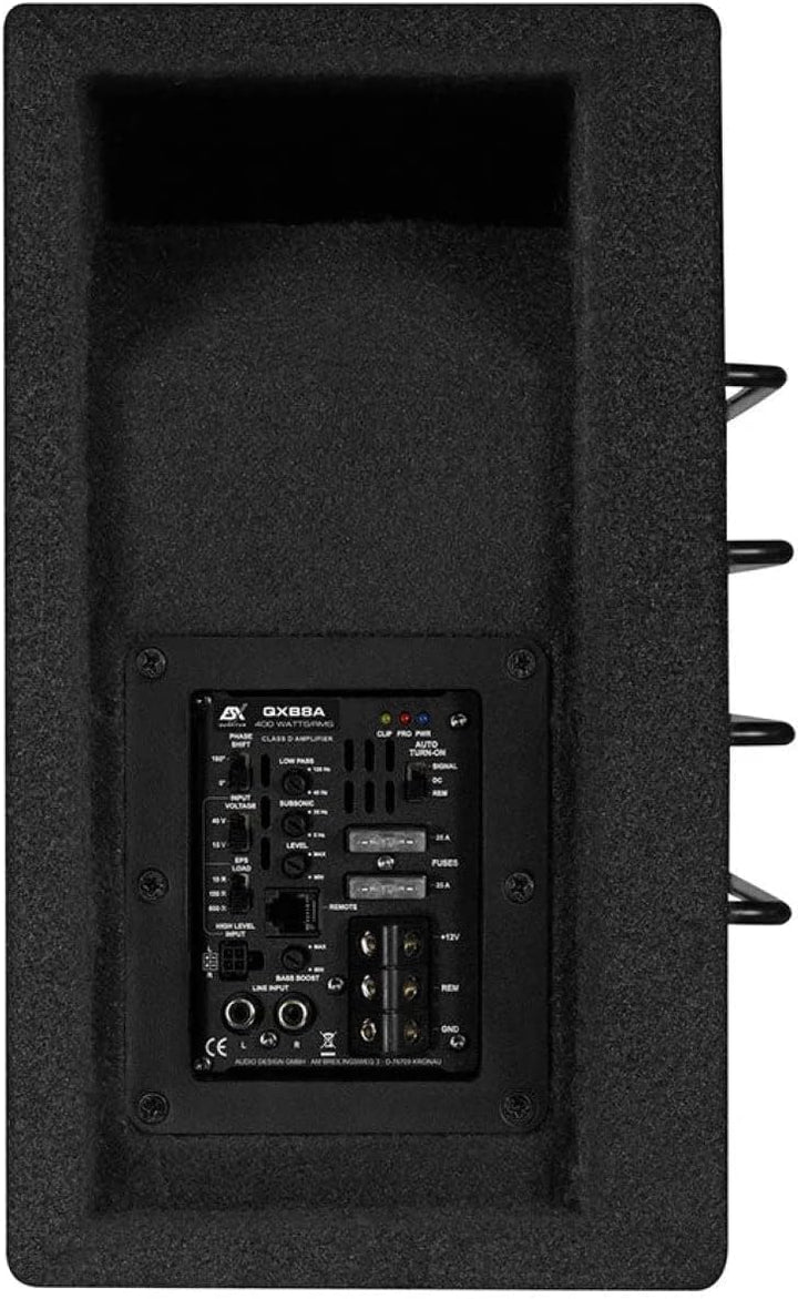 ESX QXB8A | 20 cm (8") Aktiv-Subwoofer-System (Bassreflex)