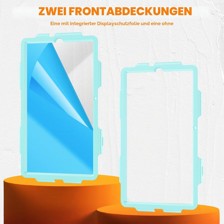 SEYMAC stock Hülle für Samsung Galaxy Tab S6 Lite 10,4 Zoll 2022/2020, Stossfest Schutzhülle mit Bil