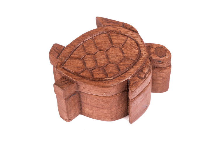 Windalf Glücks Schildkröten Schmuckdose NAMY 14.5 cm Bohemia Geschenkdose Vintage Schildkröten Handa