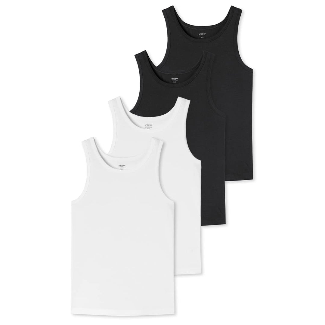 Uncover by Schiesser - Herren - Unterhemd/Tanktop - 2er Pack, S
