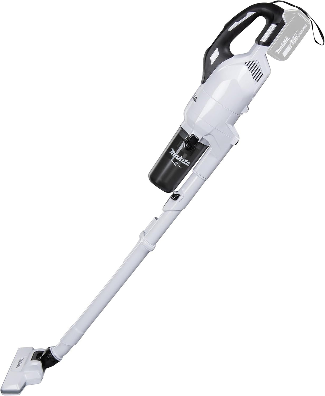 Makita DCL286FZW Akku-Staubsauger 18V mit Zykloneinheit (ohne Akku, ohne Ladegerät)
