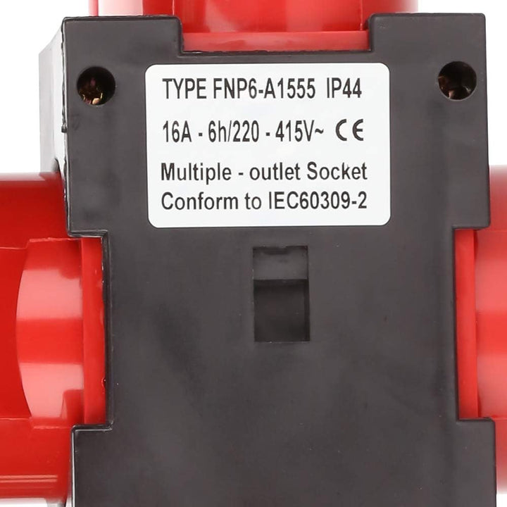 Sonnewelt Adapter Stromverteiler 3 x CEE 400V/16A 5 Polig CEE-Steckdose IP44 Spritzwassergeschützt M