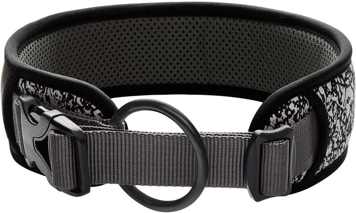 HUNTER Halsung Divo Reflect S, schwarz/grau schwarz/grau S, schwarz/grau S