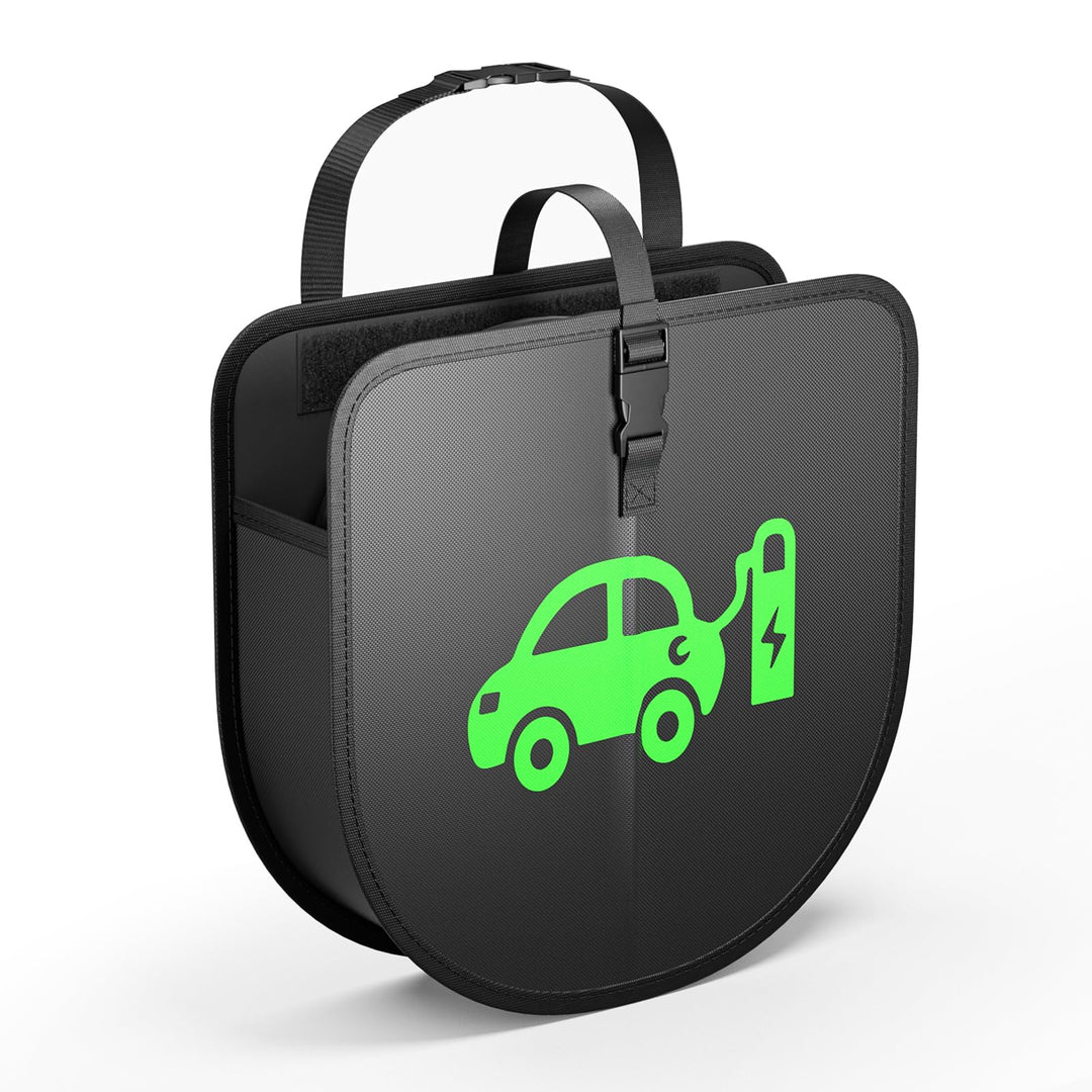 EV Ladekabel Tasche für Elektroauto - Wasserdichte Aufbewahrungstasche mit Fluoreszierendem Design -