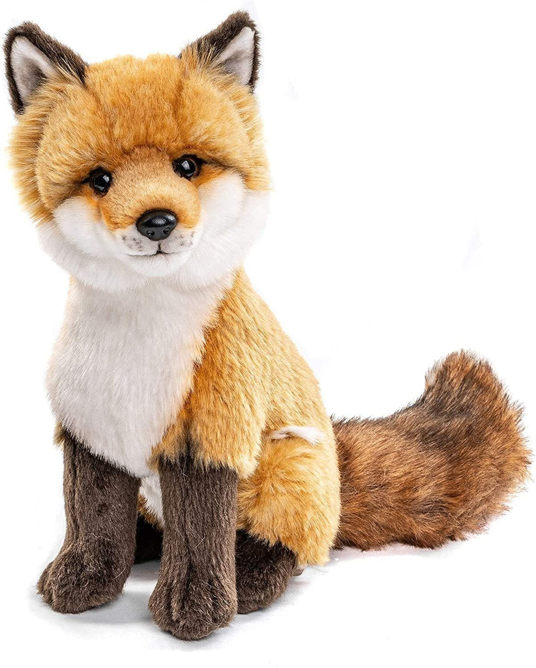 Uni-Toys - Rotfuchs klassisch - 27 cm (Höhe) - Plüsch-Fuchs, Waldtier - Plüschtier, Kuscheltier Sing