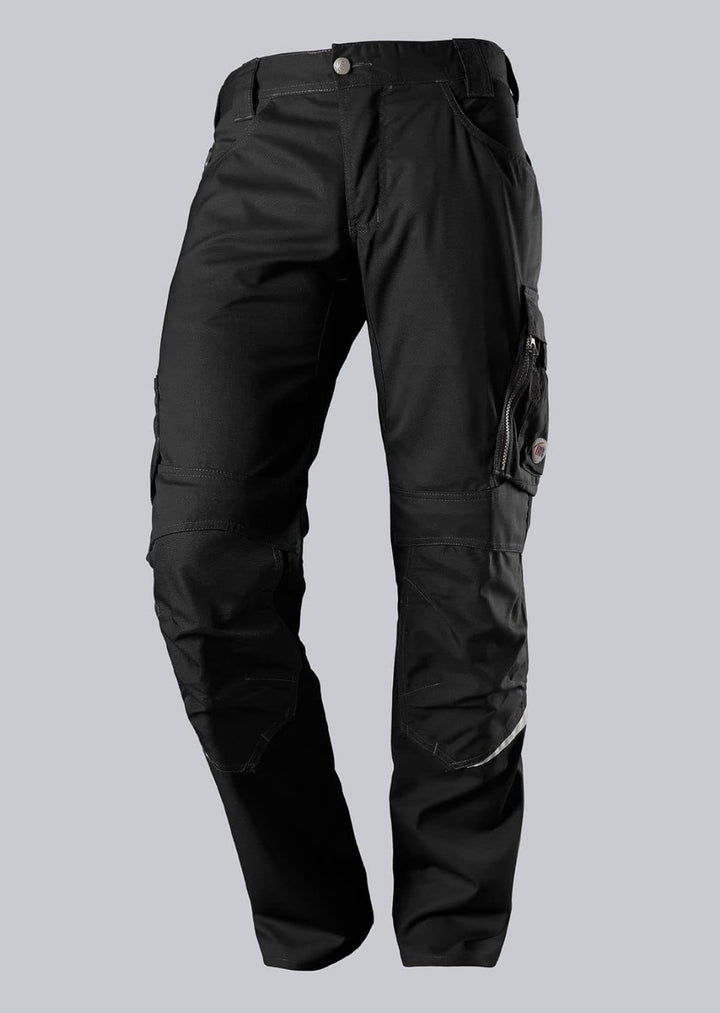 BP 1998-570-0032 Arbeitshose mit Kniepolstertaschen - Schlanke Silhouette - Elastischer Rückengurt -