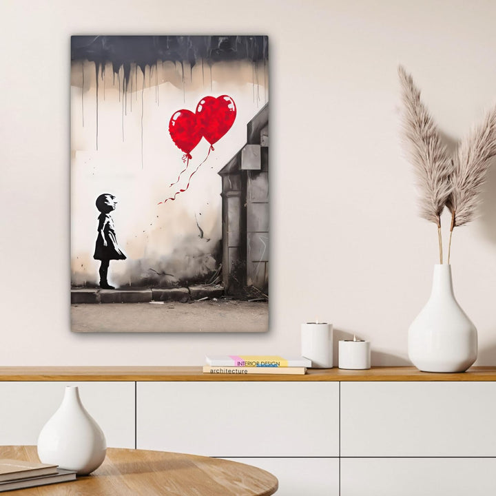MuchoWow© Bild auf Leinwand 40x60 cm Schlafzimmer Bilder Wand Deko Wohnzimmer Modern Wanddeko Bilder