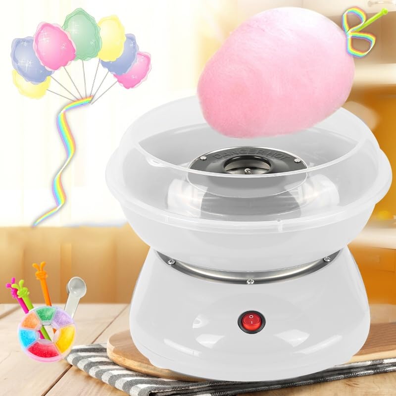 Mini Zuckerwattemaschine für Kinder, Geburtstagsgeschenk, Urlaubsgeschenk, Geschenk für Jungen und M