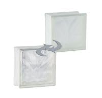 Fuchs Design 5 Stück Glassteine Wolke Klar 1-seitig satiniert 19x19x8 cm 1-seitig satiniert Klar, 1-