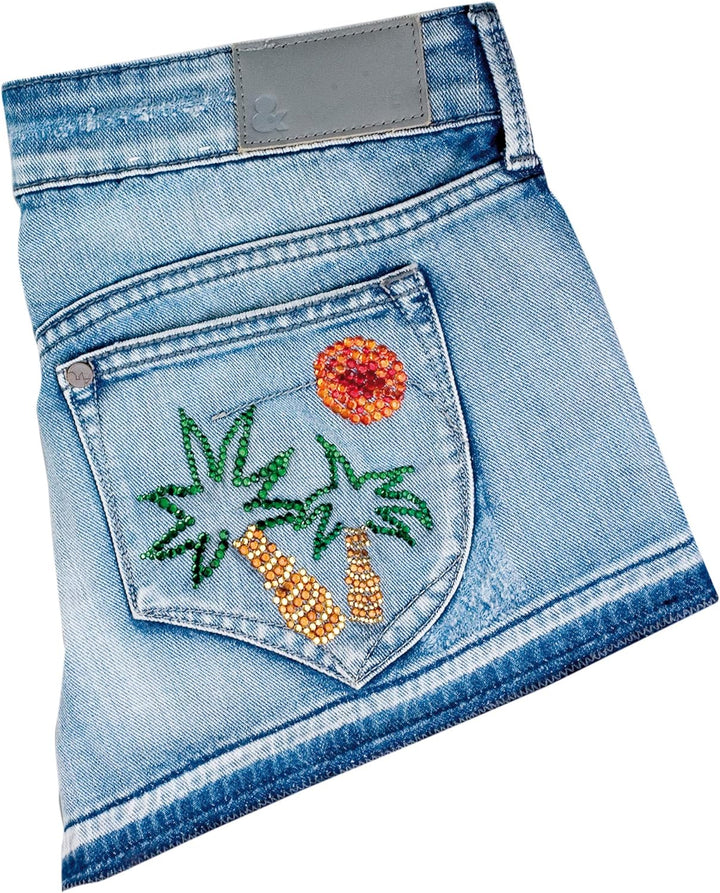 Pebaro 0259 Strass Set, Strasskolben, 12 Aufsätze für verschiedene Grössen, 1.440 Strasssteine, Niet