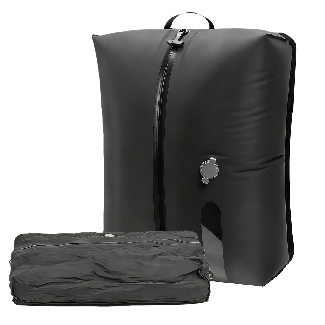 Vakuumbeutel für Kleidung Reise, 17L Wiederverwendbar TPU Vacuum Bags mit Luftdichtem, IP67 Wasserdi