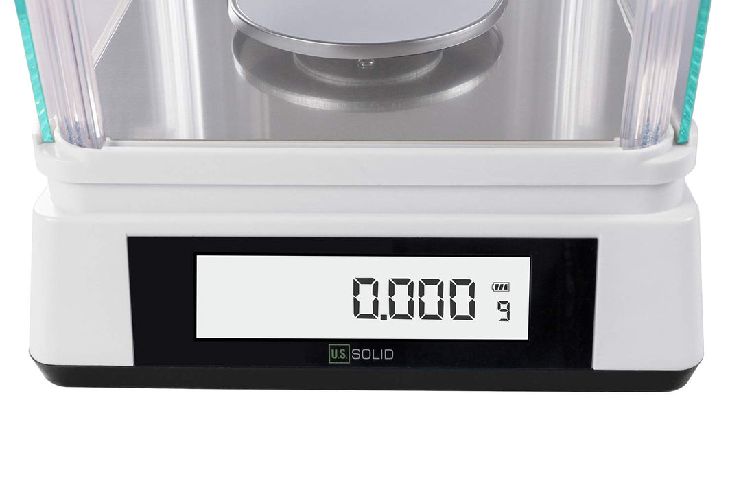 U.S. SOLID 0,001 g Präzisionswaage - Digitale analytische Lab-Waage - Elektronische Präzisionswaage