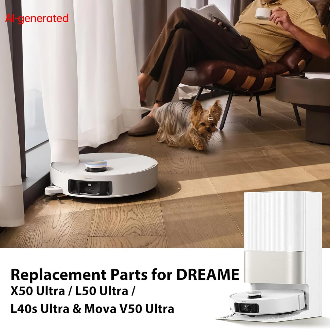 32 Stück zubehör für Dreame X50 Ultra Complete/L50 Pro Ultra/X50 Master/matrix10 Ultra Saugroboter,