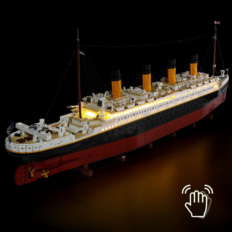 LIGHTAILING LED-Beleuchtungsset für Lego 10294 Titanic - Kompatibel mit Lego Creator Expert 10294 Ba