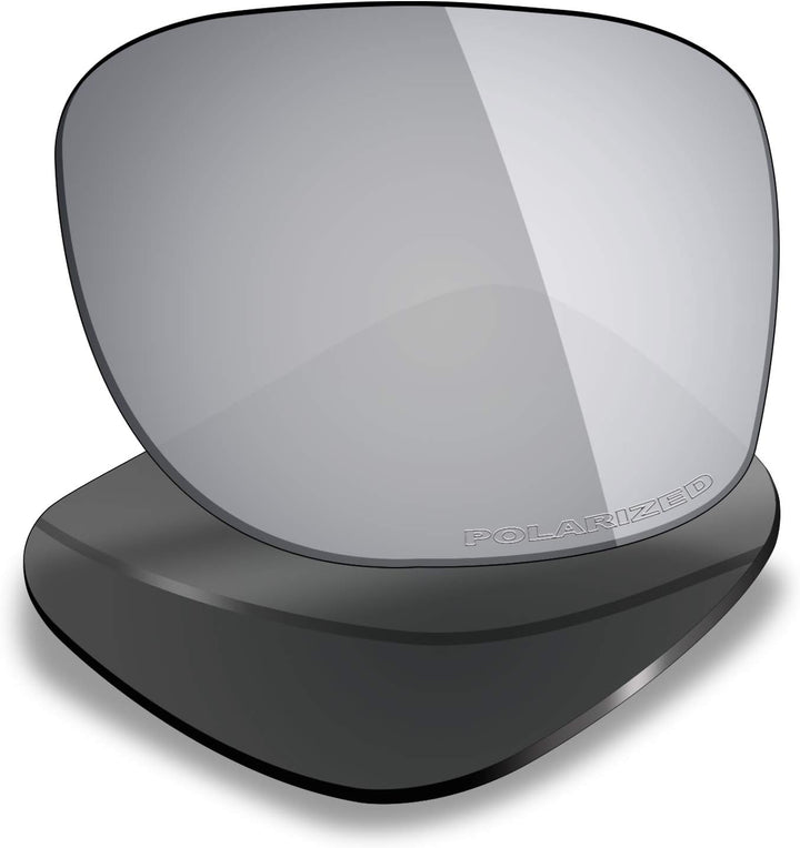 Mryok Ersatzgläser für Oakley Holbrook Metall - Optionen Polarisiert – Silber Titan Mryok, Polarisie