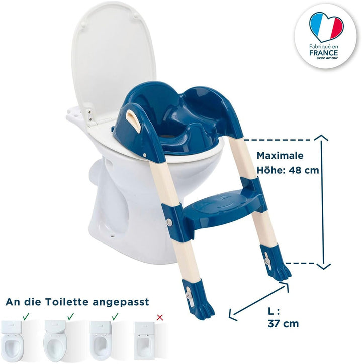 Thermobaby - Kinder-WC-Reduzierer - Kiddyloo - Clever, spielerisch & hygienisch - Verstellbare Beine