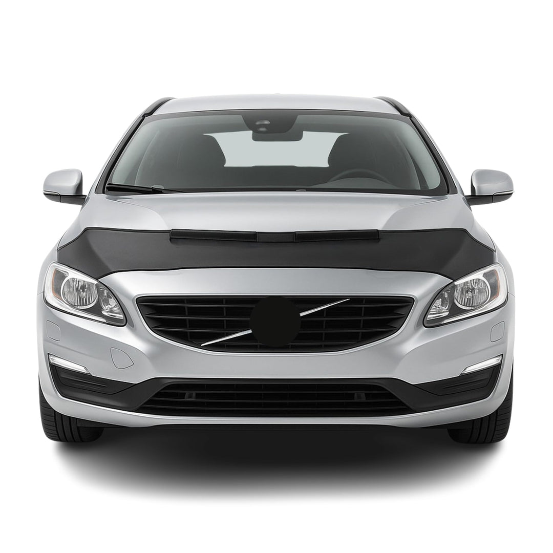 OMAC Haubenbra Bonnet Bra Steinschlagschutzmaske kompatibel mit Volvo V60 FL 2013-2018 1x Halb Motor