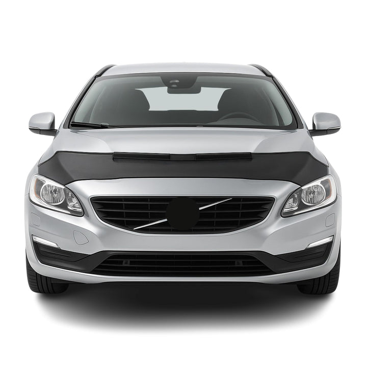 OMAC Haubenbra Bonnet Bra Steinschlagschutzmaske kompatibel mit Volvo V60 FL 2013-2018 1x Halb Motor