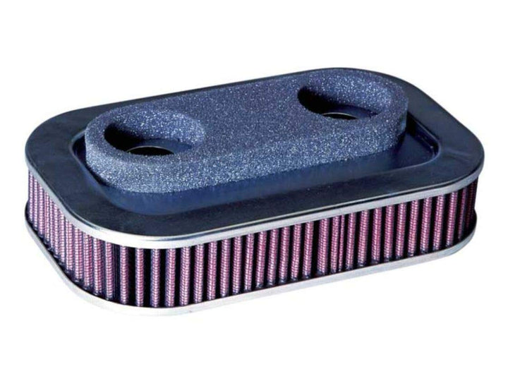 K&N HD-1388 Motorrad Tauschluftfilter, Rot