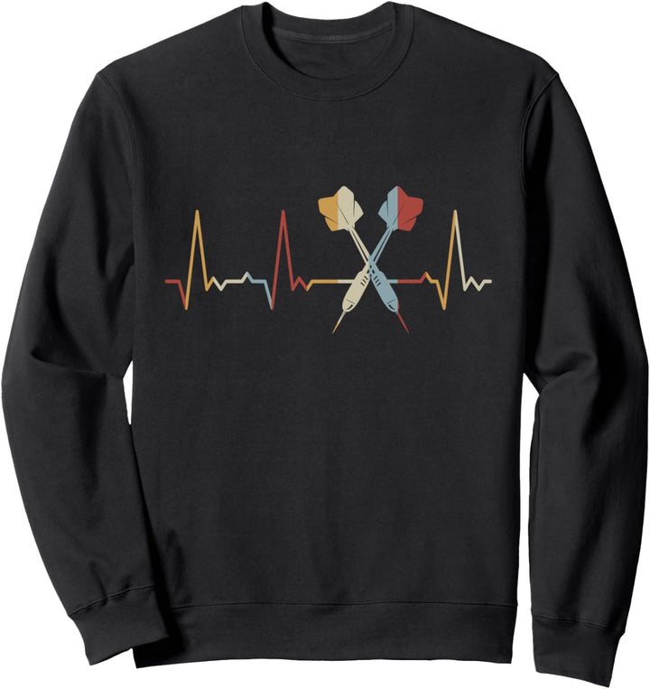 Herzschlag Darts Sweatshirt