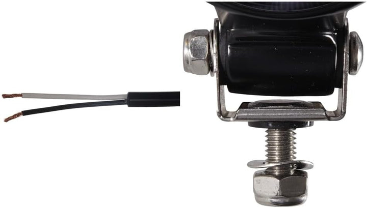 HELLA - LED-Arbeitsscheinwerfer - Modul 70 Gen. IV - 12/24V - 1G0 996 476-011 mit 2000mm Anschlussle