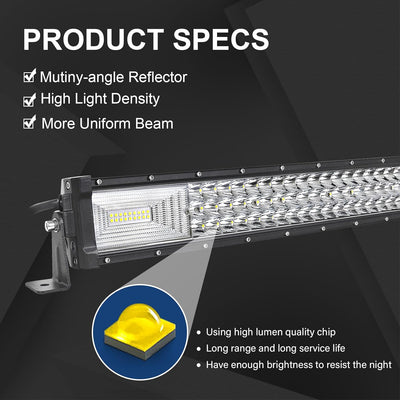 Willpower 22 Zoll 56CM 270W Led Arbeitsscheinwerfer Bar Led Scheinwerfer 12V 24V Wasserdicht Flutlic