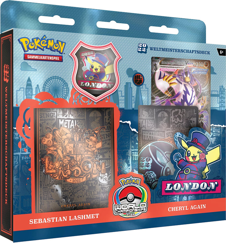 Pokémon-Sammelkartenspiel: Weltmeisterschaftsdeck 2022: Sebastian Lashmet, Sebastian Lashmet