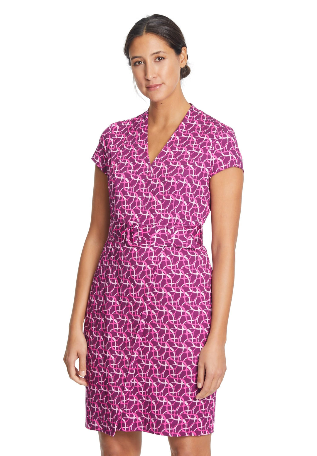 Vera Mont Damen Kleid 46 Purple/Pink, 46 Purple/Pink
