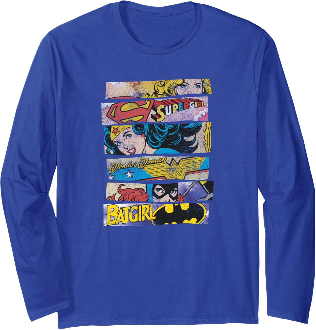 Justice League Three of a Kind Langarmshirt