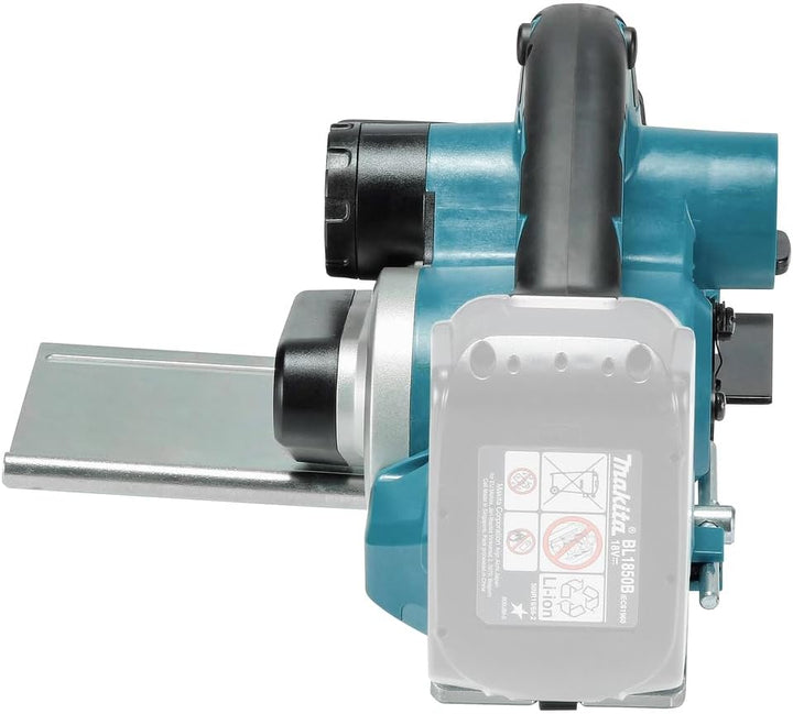 Makita DKP181ZU Akku-Hobel 82 mm 18,0 V mit Bluetooth (ohne Akku, ohne Ladegerät), 60 x 450 mm Akku-