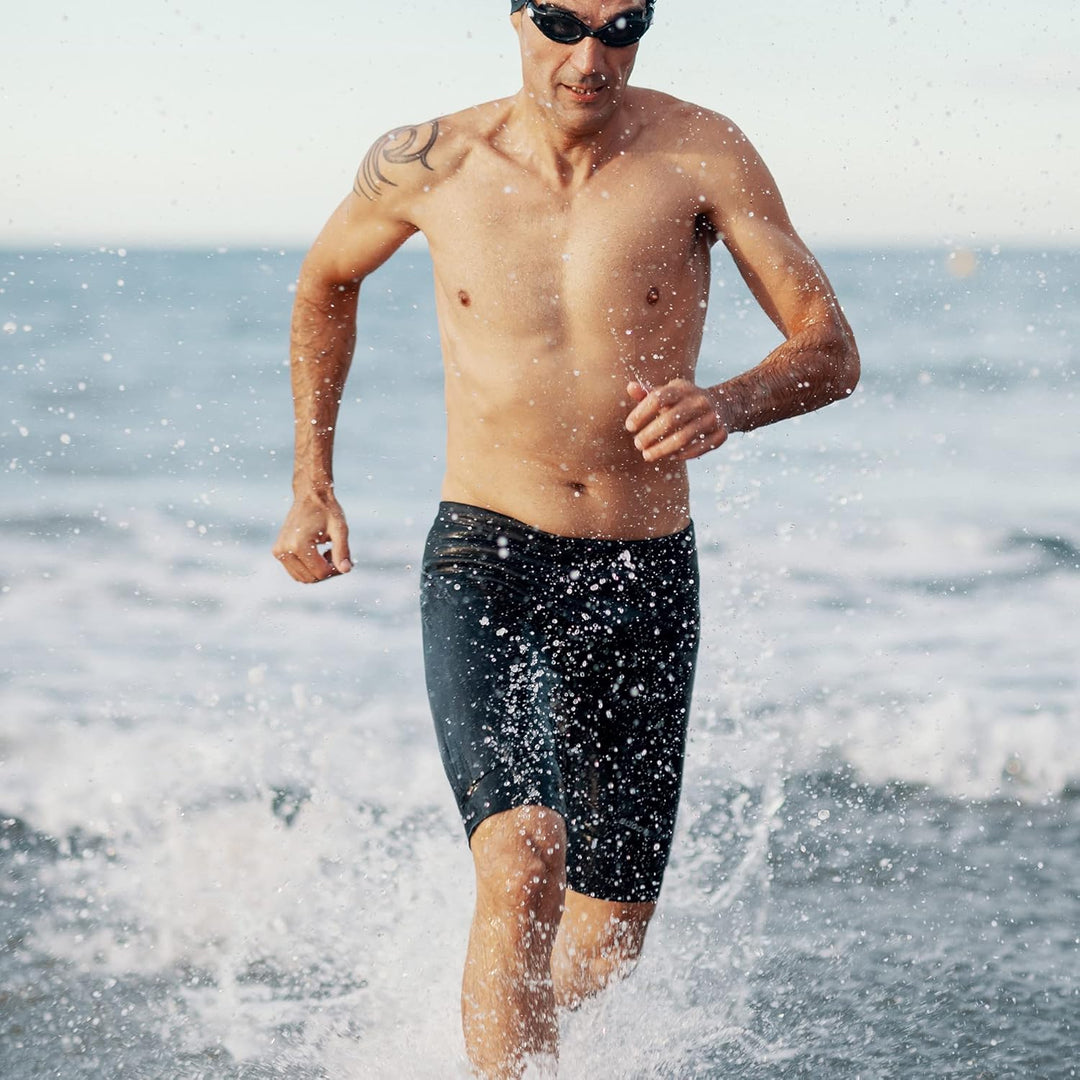 Buddyswim Freiwasser Neoprenhose 5/3 mm. Schwimmhose Damen und Herren. Swimming Trunks Men. Badehose