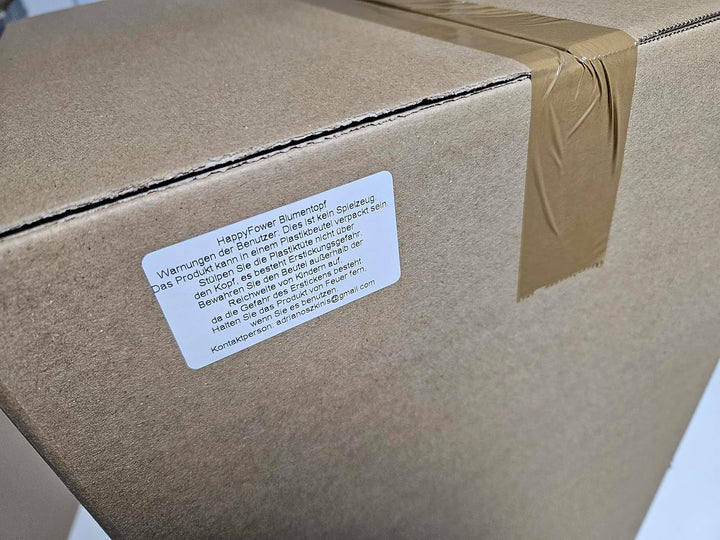 HappyFlower MultiProject Blumentopf Pflanzkübel inkl. Einsatz rund Rattan-Optik 4 Grössen 4 Farben Ü