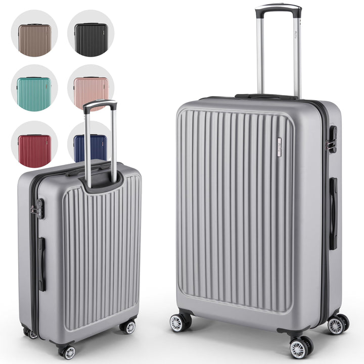 Easy Move Hartschalenkoffer Reisekoffer 64x44x26cm - Stabiler Trolley Koffer Mittelgross Gross mit 4