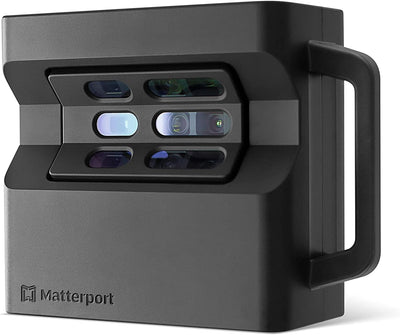 Matterport Pro2 3D 360-Grad-Kamera Paket - Enthält Pro2 3D-Kamera, Stativ, Klemme und tragbare 20-Zo
