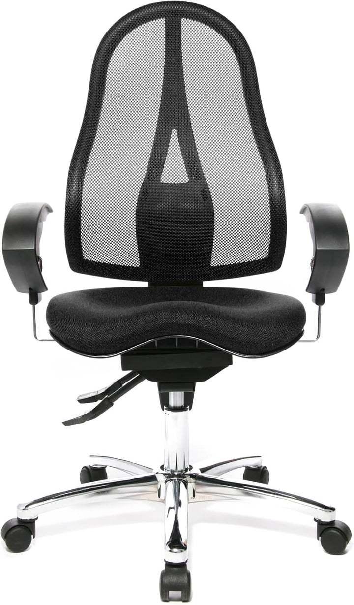 Topstar ST19UG22 Sitness 15, ergonomischer Bürostuhl, Schreibtischstuhl, inkl. höhenverstellbare Arm