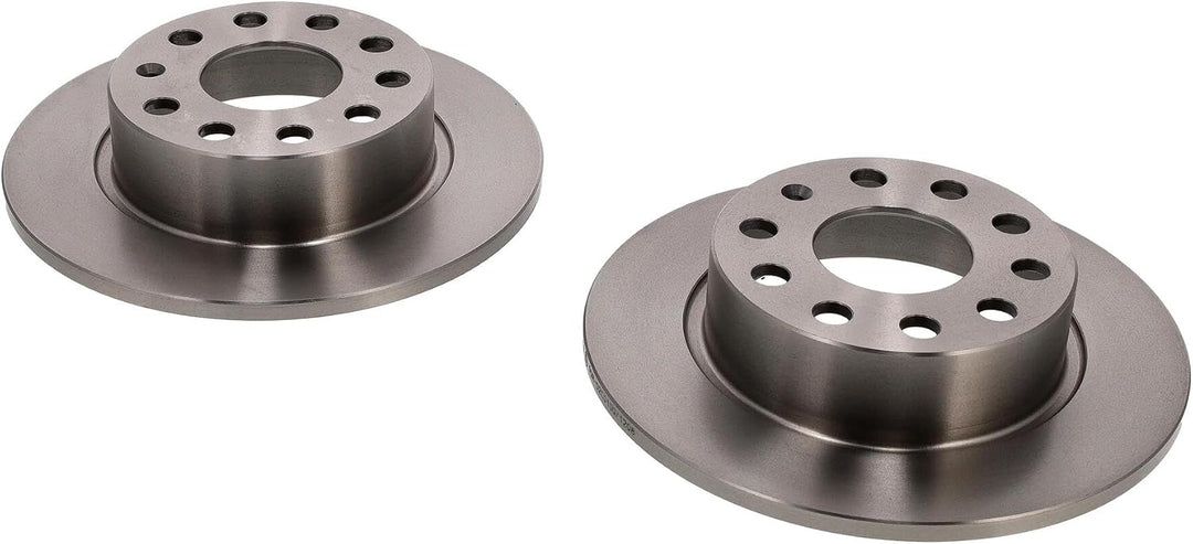 Bremsscheibensatz Beläge Klötze HA passend für AUDI A3 253mm HINTEN Voll