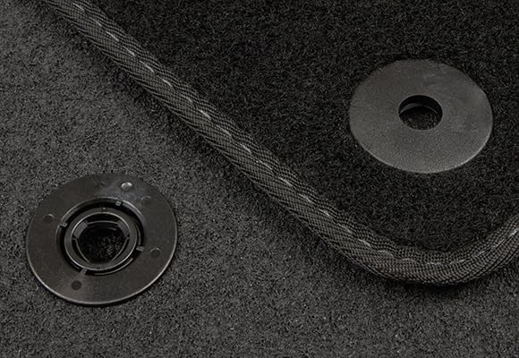 Fussmatten passend für Ford Transit 2023-2026 Passend zur Ausführung: Custom | Abstand Befestigungsp