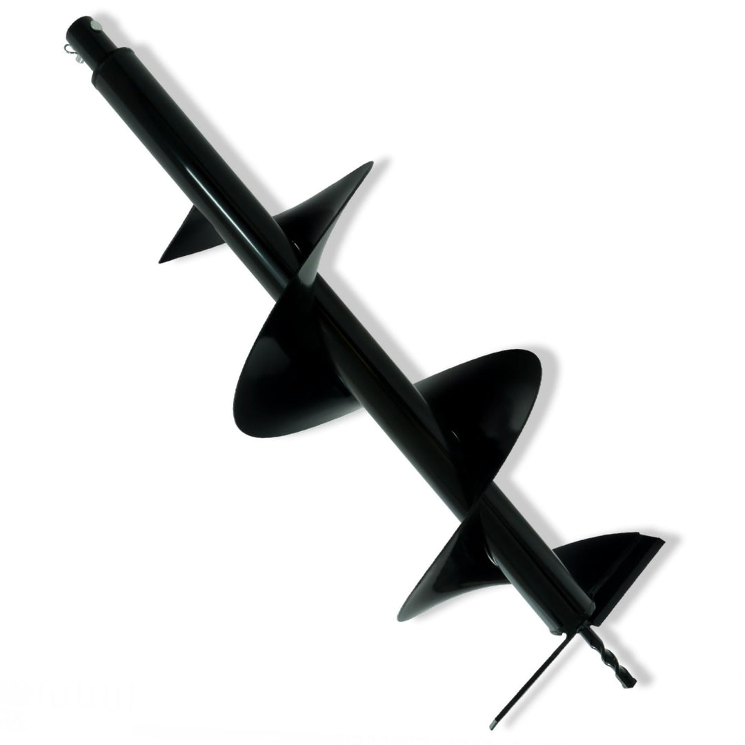 Nemaxx B250 Bohrkopf - Ersatzbohrer für Erdlochbohrer Pfahlbohrer Erdbohrer - Durchmesser: 250mm B25