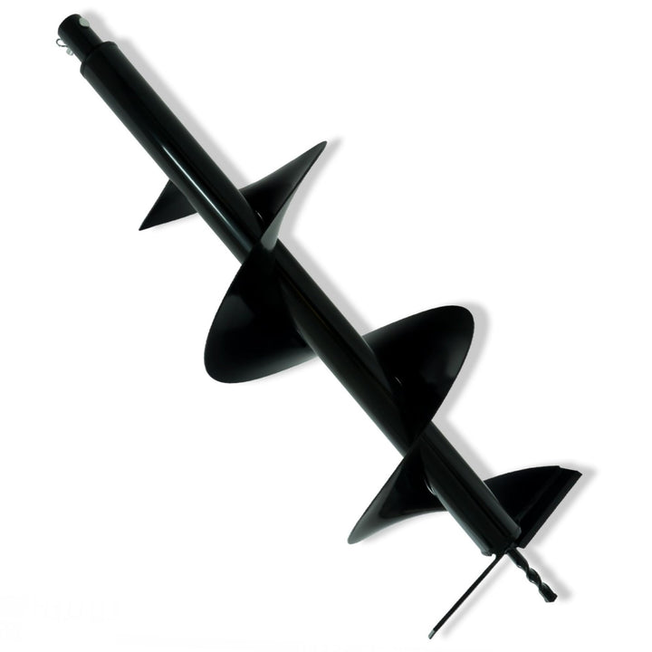 Nemaxx B250 Bohrkopf - Ersatzbohrer für Erdlochbohrer Pfahlbohrer Erdbohrer - Durchmesser: 250mm B25