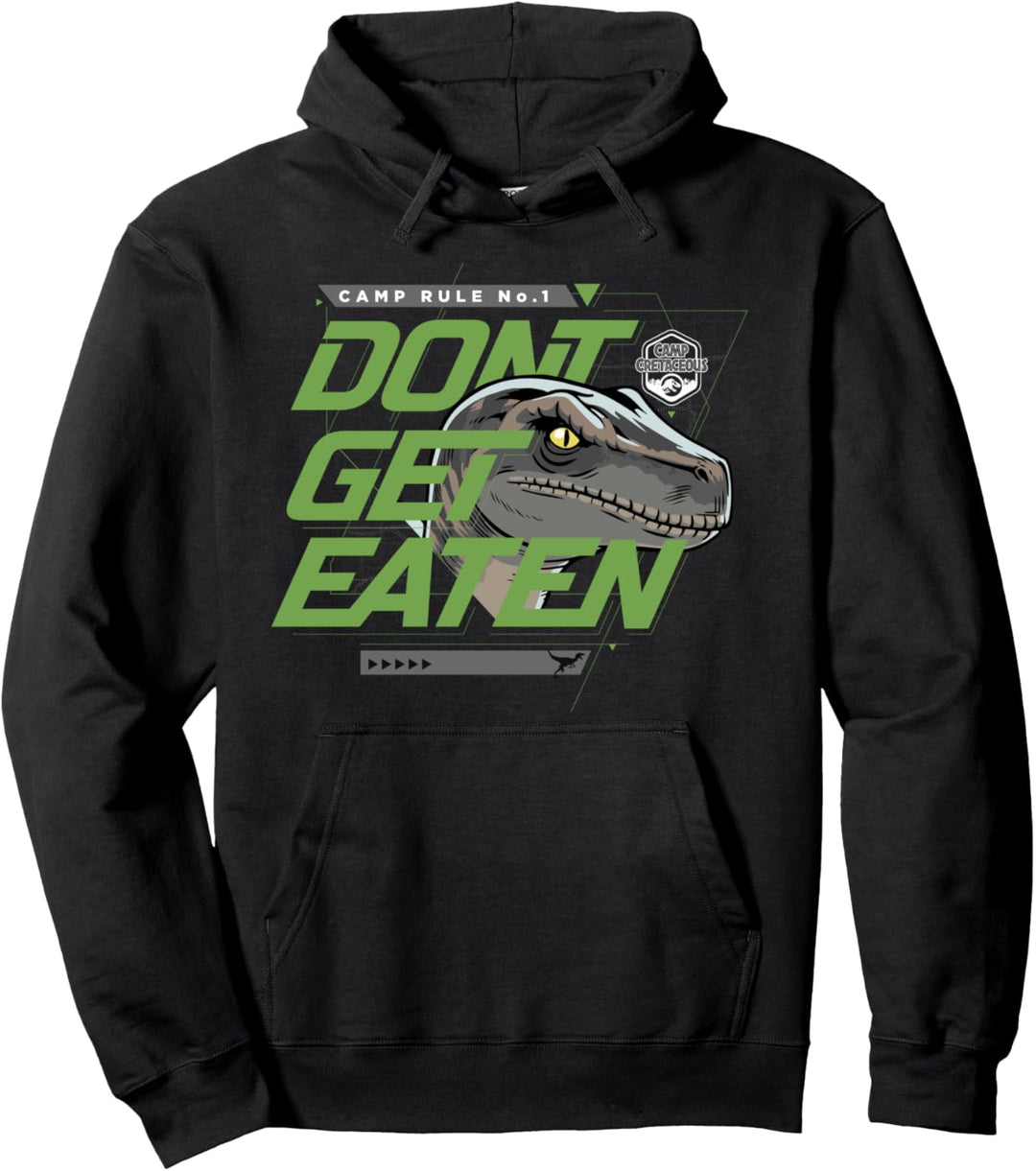 Jurassic World: Camp Cretaceous Rule 1 Don't Get Eaten Pullover Hoodie