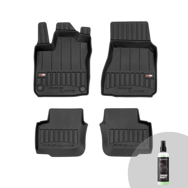 FROGUM ProLine 3D Gummimatten Exklusiven Auto Fussmatten Autofussmatten für Renault Twingo III ab 20