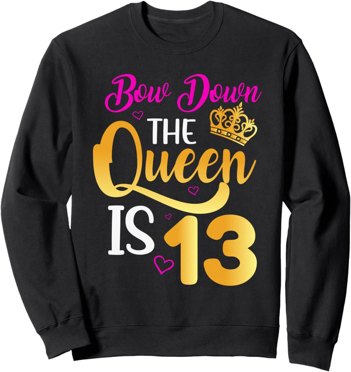 13. Geburtstag Mädchen 13 Jahre Offizieller Teenager Geburtstag Sweatshirt