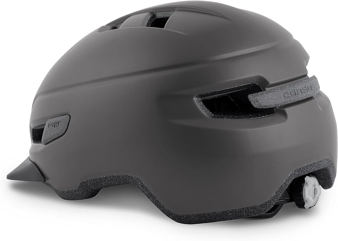 Met Fahrradhelm Corso Dunkelgrau S(52-56) Unisex Erwachsene