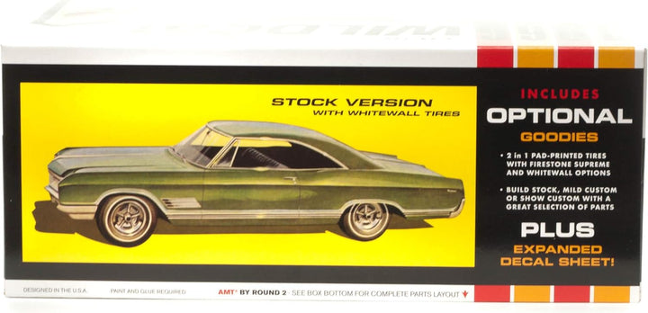 AMT AMT1177/12 1/25 1966er Chevelle Modified Stocker Plastikmodellbausatz