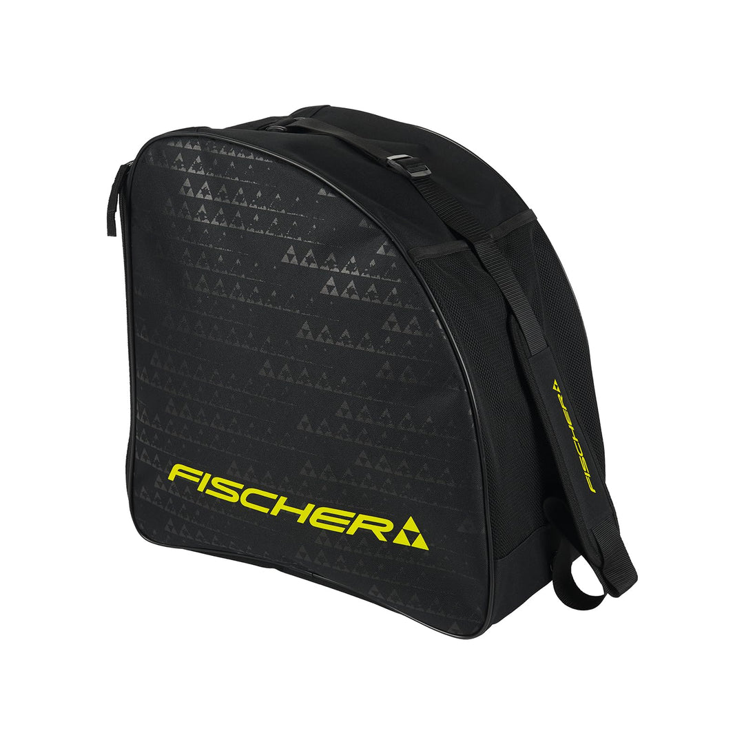 Fischer Skischuhtasche 40x40x20cm schwarz gelb FS25750 | Leichte, faltbar für 1 Paar Skischuhe mit S