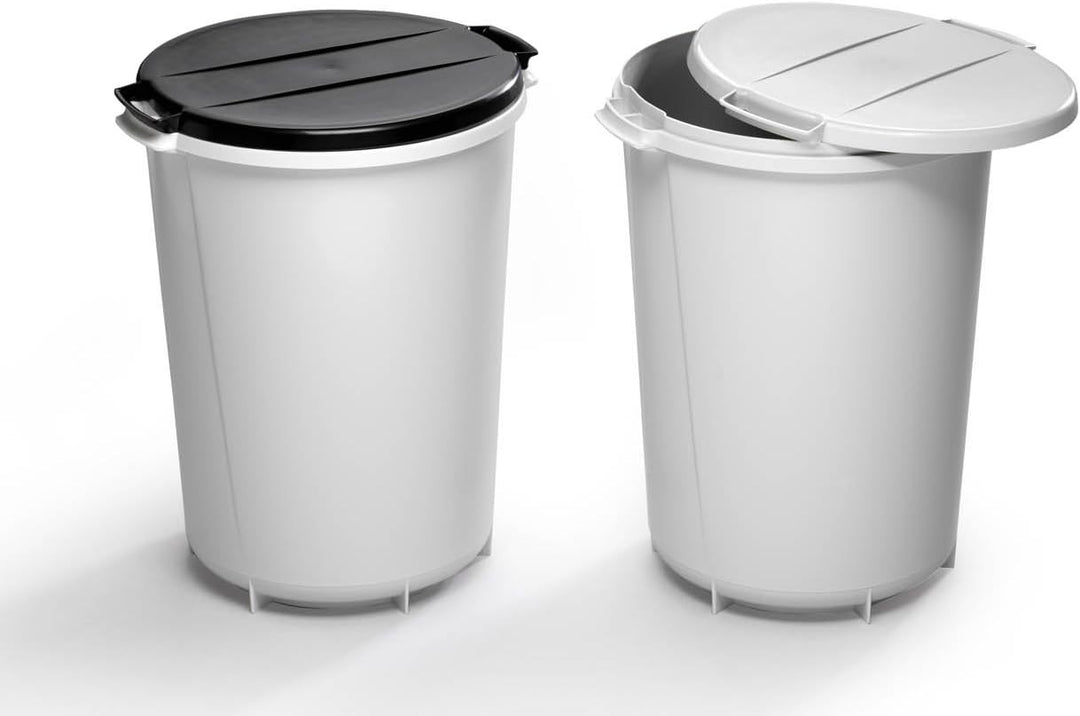 Durable Abfallbehälter Durabin, 40 Liter, grau, 1800519050 Behälter grau, Behälter grau