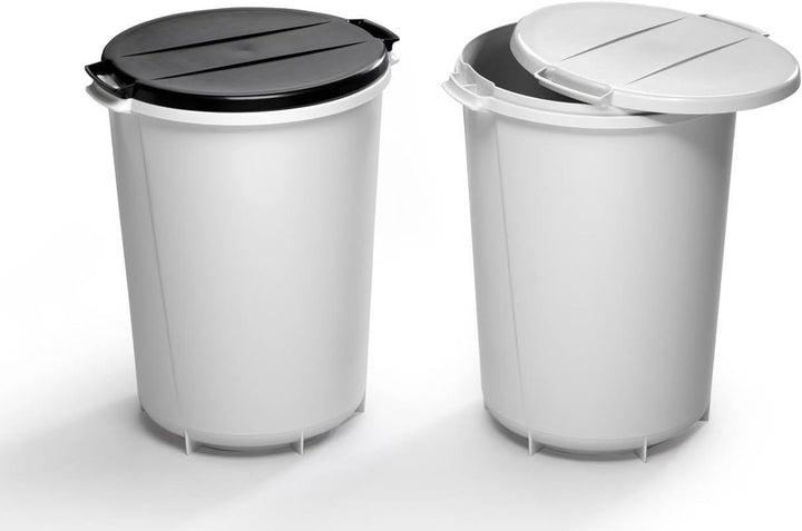 Durable Abfallbehälter Durabin, 40 Liter, grau, 1800519050 Behälter grau, Behälter grau